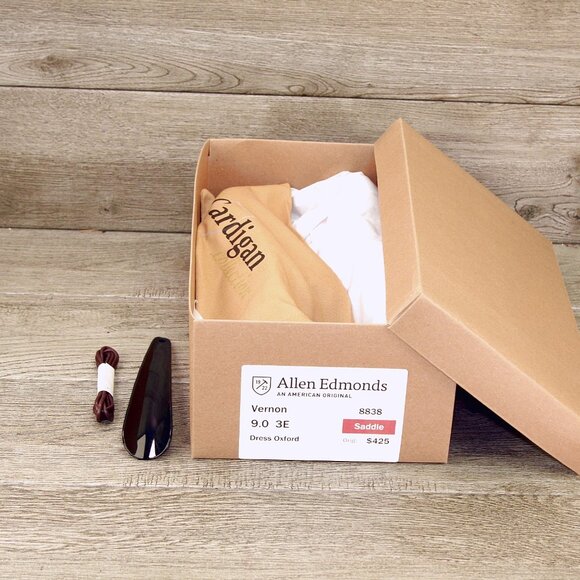 Allen Edmonds VERNON 9 EEE Wide Saddle * add $15 Cedar Trees main image 9